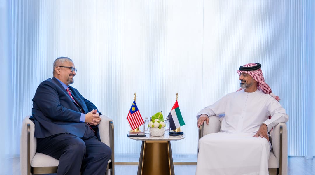 Ammar bin Humaid Receives Malaysian Ambassador