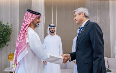 عمار بن حميد يستقبل سفير مولدوفا