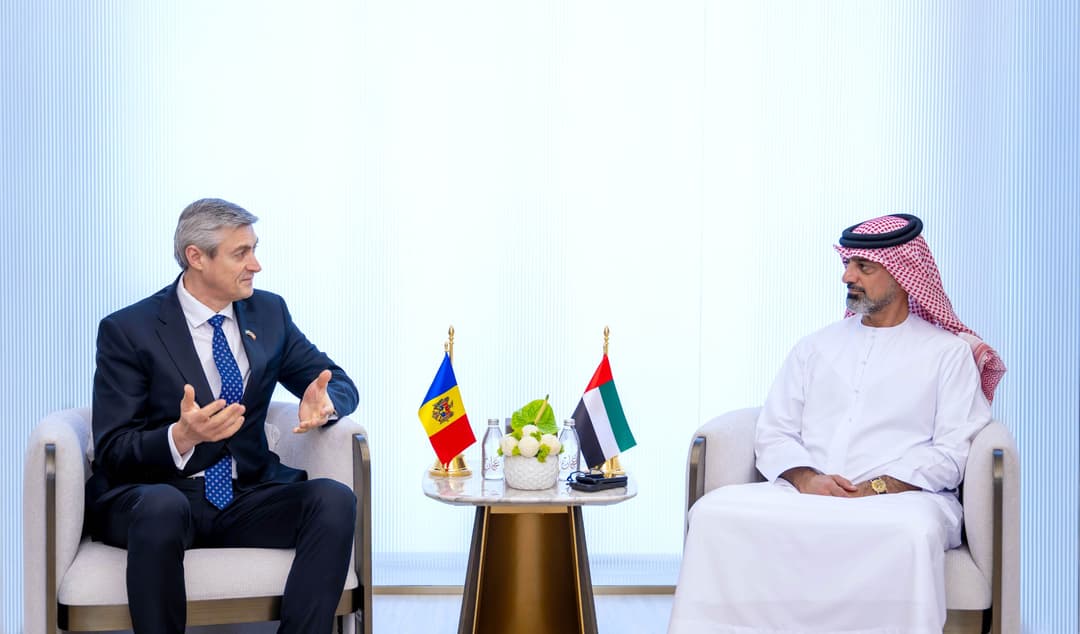 عمار بن حميد يستقبل سفير مولدوفا
