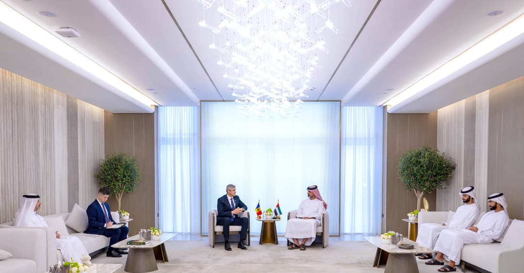 عمار بن حميد يستقبل سفير مولدوفا