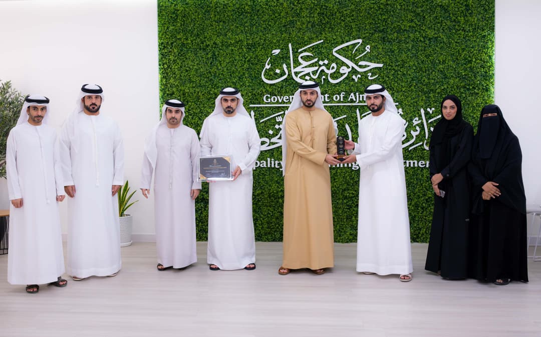 Rashid bin Humaid Receives Global Brands Awards 2026 for Ajman Municipality & Planning Department’s “Smart Investment Maps” Project